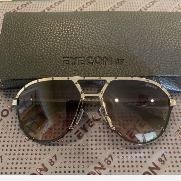 Black & Gold Aviator ALPINA like Frame